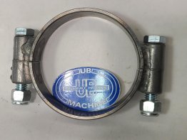 3 inch ID, 3 1/4 OD, 1 inch wide 2 bolt clamp